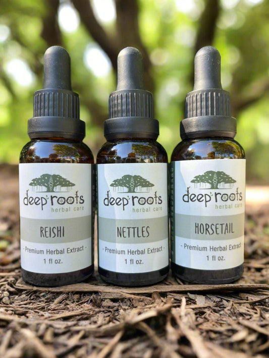 Immune Support Bundle (Reishi, Nettles, Horsetail)