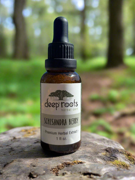 Schisandra Berry Tincture for Balance and Resilience, Five-Flavor Berry Herbal Extract, Adaptogen for Mood and Detox